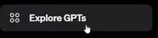 Explore GPT - Button